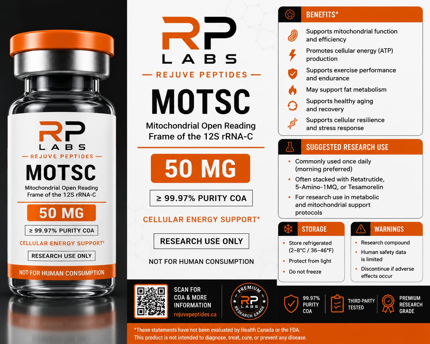 MOTS-c 50MG