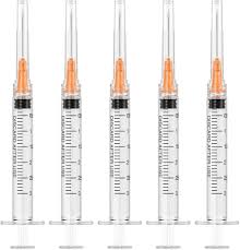 Singles 3ML syinge with needle
